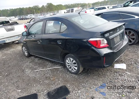 2022 Mitsubishi Mirage G4 Es z USA, uszkodzony, nr VIN ML32FUFJ8NHF03613